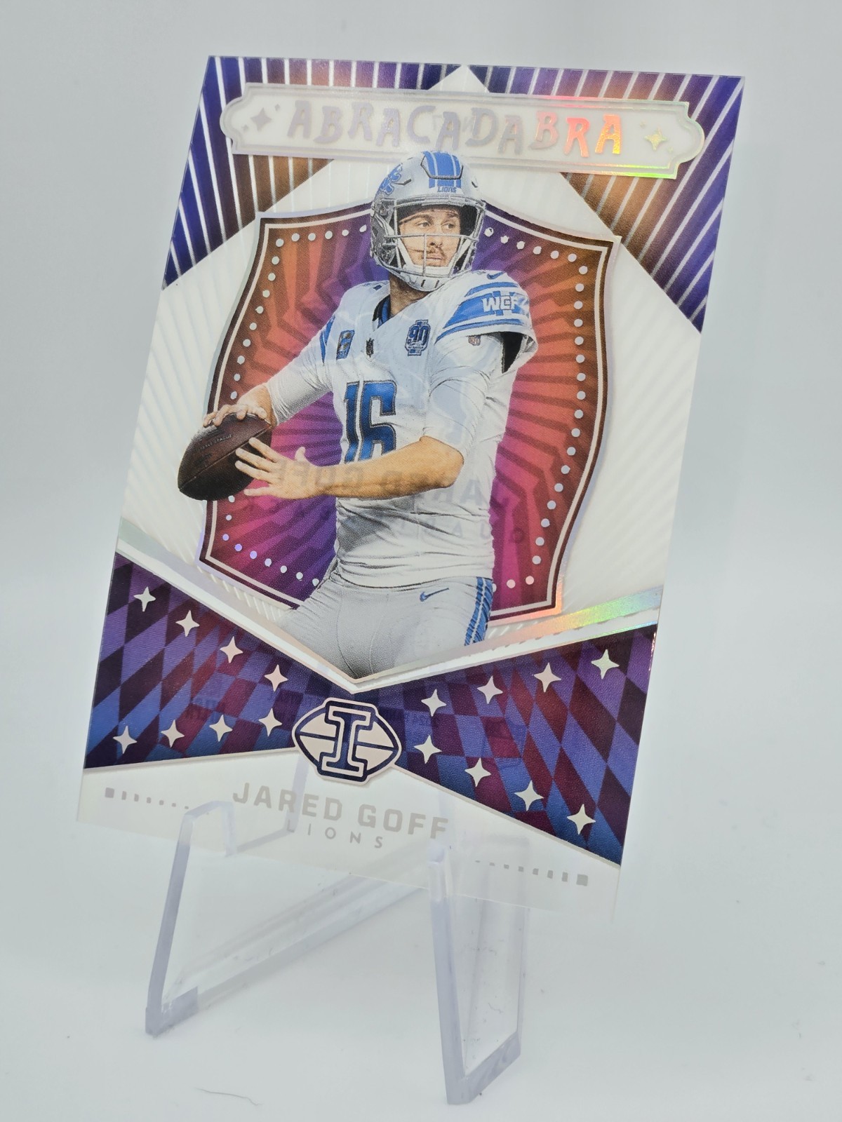 2024 Panini Illusions - Abracadabra Jared Goff #7 Stardust