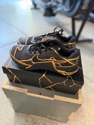 Nike Metcon 7 MF Size 10.5 US Mens Mat Fraser Black/Metallic Limited Edition New