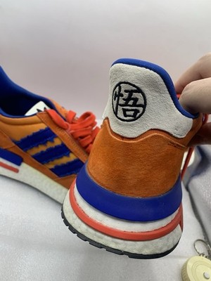 Size 11 - adidas ZX 500 Dragon Ball Z Son Goku Orange Sneakers ST