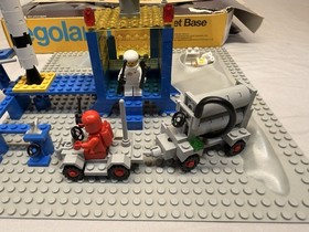 Vintage 1979 LEGO Space 483 Alpha-1 Rocket Base Almost  Complete OG Box & Manual