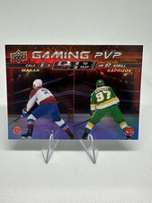 2024-25 Upper Deck Series 1 - Gaming Pvp Cale Makar, Kirill Kaprizov #GPVP-13