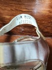 Vintage Simco Fifth Avenue Silver Glitter Platform Wedge Open Toe Shoe Size 6... — photo 8