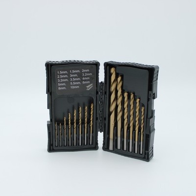 Amazon Basics - High-Speed Steel Bohrer-Set für Metall, Holz und Kunststoff, 1,5