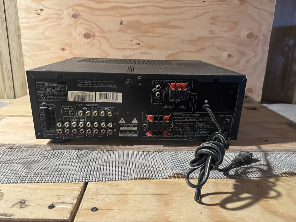 Pioneer VSX-D5065 Home Theater a/v Receiver - Image 3 of 3