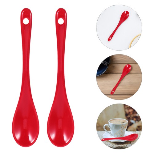 8 cucharas de cocina coloridas 13 cm café sopa té uso - Imagen 2 de 12