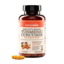 NatureWise Curcumin Turmeric 2250mg - 95 Curcuminoids  BioPerine Black Pepper