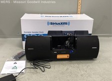 SiriusXM SXSD2 Portable Speaker Dock Satellite Radio Subwoofer With Remote
