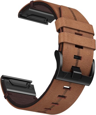Fenix 7 Armband Leder 22mm Ersatz für Fenix 8 47