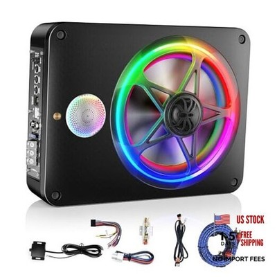Bluetooth Connection Subwoofer and Amp Package with Three Speakers, 1200W