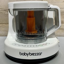 Baby Brezza One Step Food Maker Steamer  Blender Processor 2 Cup White BRZ9043