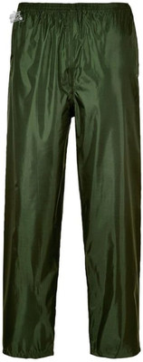 Portwest Mens Waxed Motorcycle Hunting Work Waterproof Rain Pants S Antiven