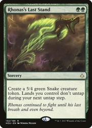 Rhonas's Last Stand - Hour of Devastation - Rare