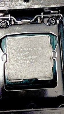 Intel Core i9-9900K Processor CPU. LGA1151