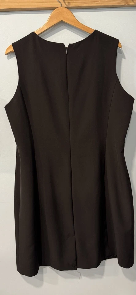 Jessica London Black Sleeveless Sheath Dress 22W NWOT Plus Size - Image 2 of 4