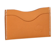 IL BISONTE Leather Card Holder SCC069 PV0011 ...
