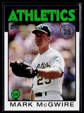 2021 Topps Mark McGwire 1986 Topps Baseball 35th Anniversary#86B-76