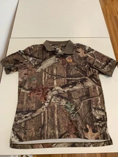 Under Armour Polo Shirt XL Camo Hunting Outdoor Golf Performance Gorpcore Preppy
