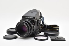 [MINT] Zenza Bronica ETRSi Medium Format Film +Zenzanon PE 75mm f/2.8 from JAPAN