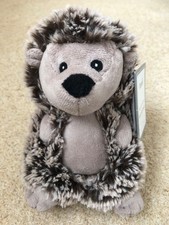 Hedgehog Heatable Small Plushie Hattie Dunelm Microwavable 18cm New With Tags