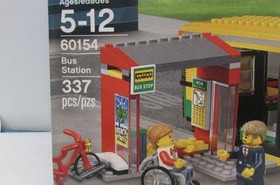 LEGO City 60154 Bus Station New!