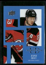 2024-25 Upper Deck Series 1 - Jesper Bratt UD Portraits P-14 New Jersey Devils