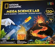 National Geographic Mega Science Lab STEM Kit - 130 Experiments
