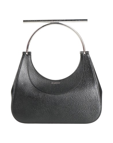McQueen - Women - Pebbled-leather Hobo bag - Black