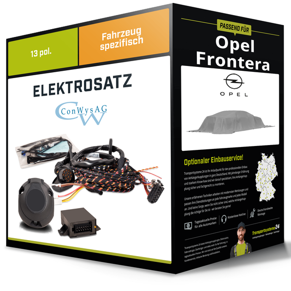 Elektrosatz 13-Pol Spezifisch für Opel Frontera 07.2024-Jetzt NEU-image