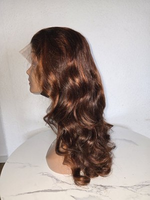 13x4 Lace-Front 20inch Loose Bouncy Lace Frontal Human Hair