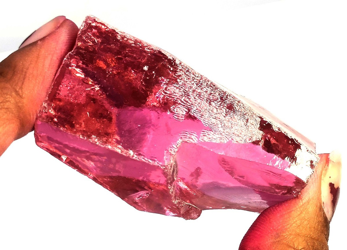 Zafira 452.0 Ct Natural Pink Sapphire Rough EGL Certified Loose