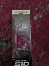 Chevrolet S10 Christmas Ornaments Set, Clear Round Plastic, 2pc, 2026