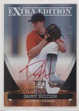 2011 Donruss Elite Extra Edition Prospects Red Ink 19/25 Danny Hultzen Auto 06z2