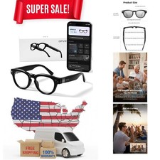 AI Smart Glasses with 8MP Camera & Voice Assistant - Bluetooth for All-Day Use