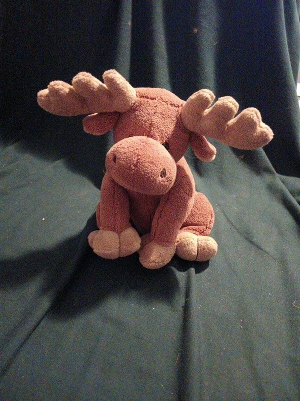 Kohls Cares for Kids If You Give a Moose a Muffin Brown Stuffed Plush Vintage