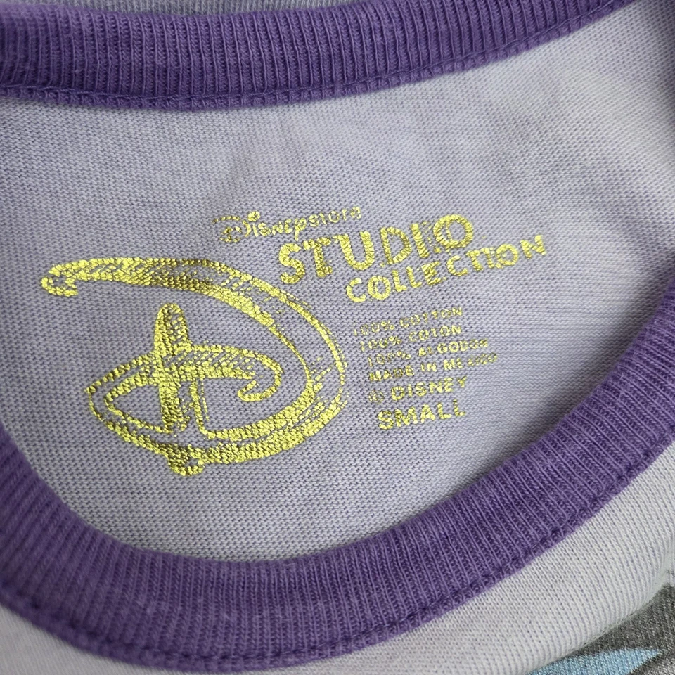 Disney Store Princess Jasmine Girl's Small Purple T-Shirt - Image 3 of 4