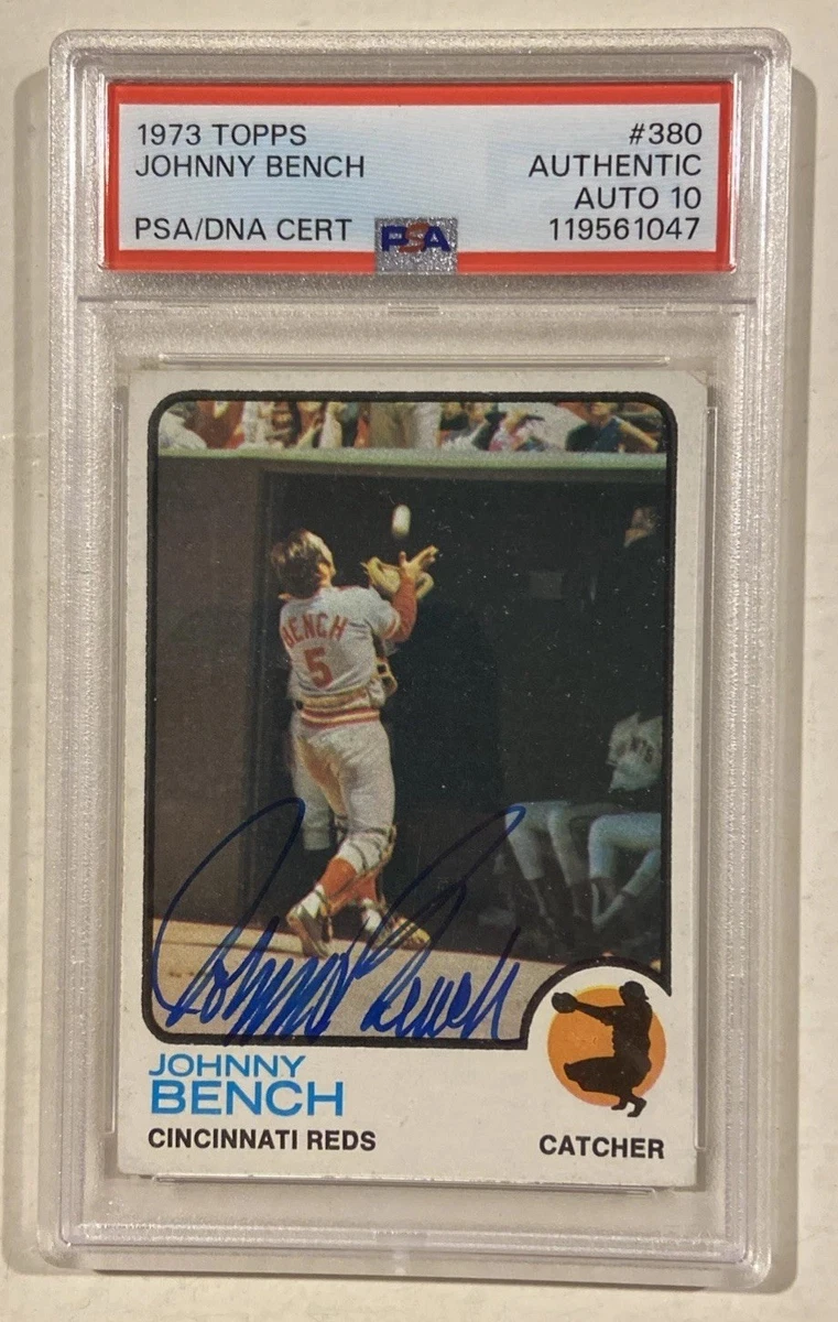 Johnny Bench Autographed Baseball Cards for sale | eBay