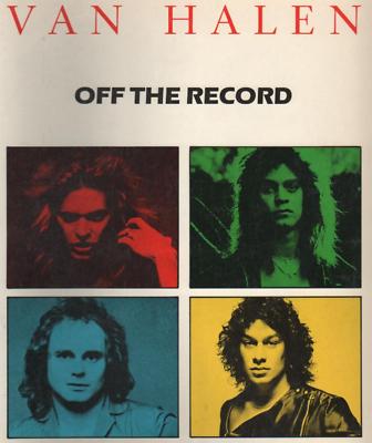 PARTITUR - VAN HALEN - OFF THE RECORD Partitur