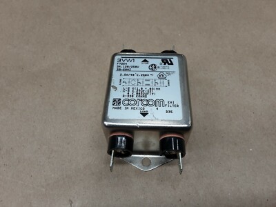 CORCOM POWER LINE FILTER 3 3VW1 #1012I84