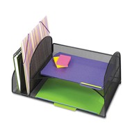 Safco Desk Organizer Two Vertical/two Horizontal Sections 17 X 10 3/4 X 7 3/4 on sale Safco Desk Organizer Two Vertical/two Horizontal Sections 17 X 10 3/4 X 7 3/4 on sale