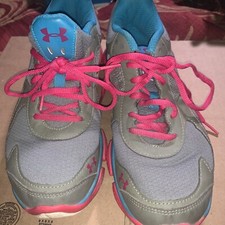 Children Under Armour GPS Skulpt Girl Kids Running Shoe- 1235692-046 1Y