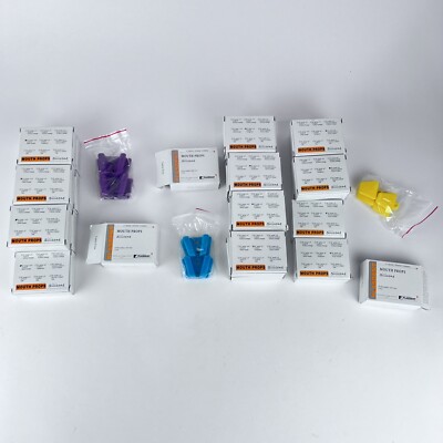Silicone Mouth Props Bite Blocks 2 pcs Medium Turquoise Dental Lot