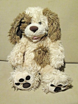 scruffy stuffed dog