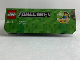 LEGO Minecraft The Cave 21113 includes Steve, Zombie, and Spider