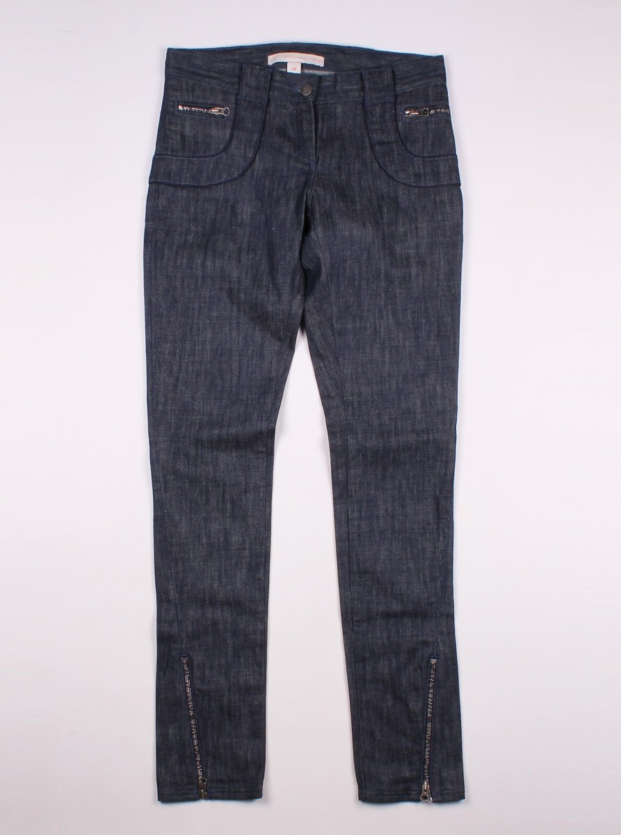 Stella McCartney X H&M Skinny Wомеns Blue Denim Jeans Size 38 | eBay
