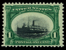 USA Scott# 294, *Sinking Ship*   Mint NH  (56843)