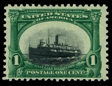 USA Scott# 294, *Sinking Ship*   Mint NH  (56843)