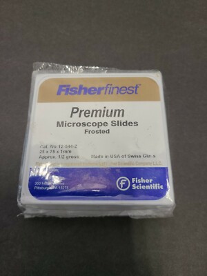 Fisher Scientific 12-544-2 Fisherfinest Premium Superfrost Microscope Slides New