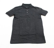 Galaxy by Harvic Boy's Short Sleeve School Uniform Polo Shirt WR4 Black Sz 10