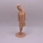 Vintage Louis Marx Campus Cuties Lodge Party Peach Plastic Doll Figure 1964