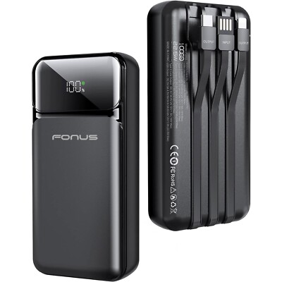 For Samsung Galaxy S24/Ultra/Plus 22.5W Fast 10000mAh Power Bank Backup Battery